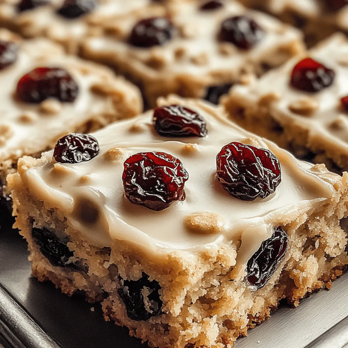 Oatmeal Raisin Cookie Bars yjuka7