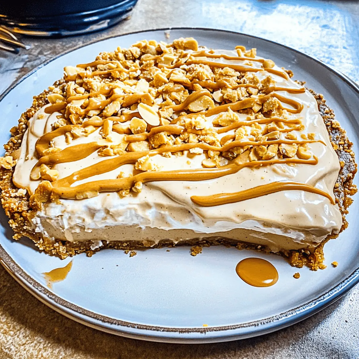 Peanut Butter Pretzel Pie z2wlbg