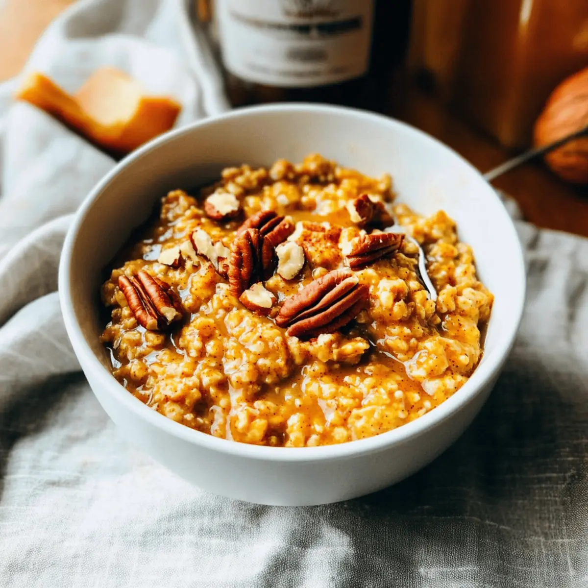 Slow Cooker Pumpkin Pie Oatmeal a3kdbw
