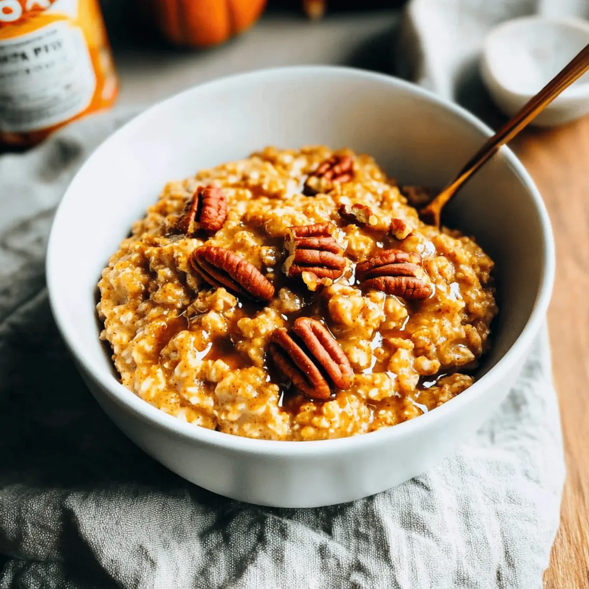 Cozy Slow Cooker Pumpkin Pie Oatmeal for Healthy Mornings