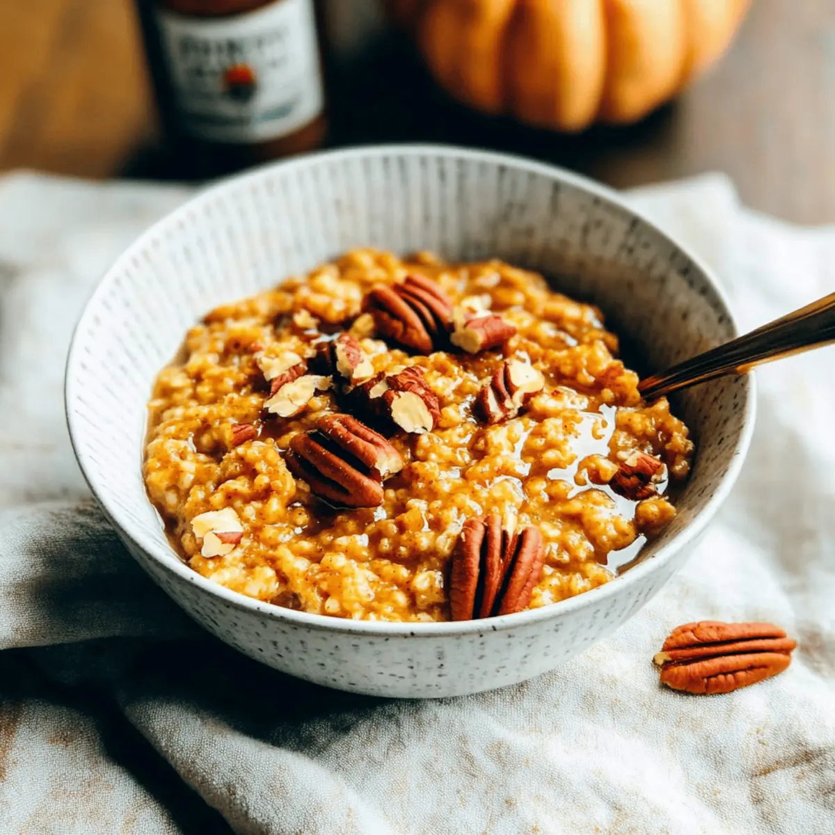 Slow Cooker Pumpkin Pie Oatmeal tgdih3