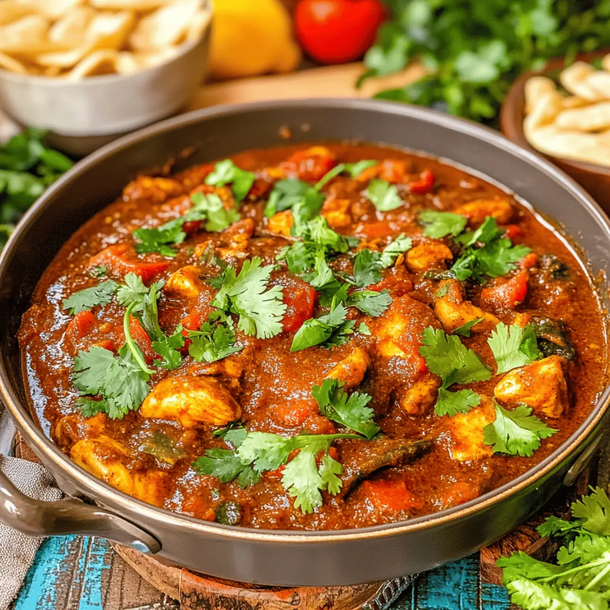Savory Chicken Madras: Your Quick Escape to Indian Flavors