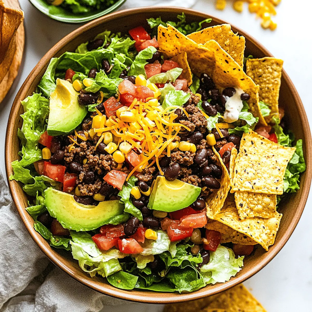 Zesty Taco Salad Ready in 30 Minutes for a Flavor Boost