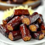Baked Hot Dog Burnt Ends