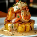 Garlic Shrimp Mofongo