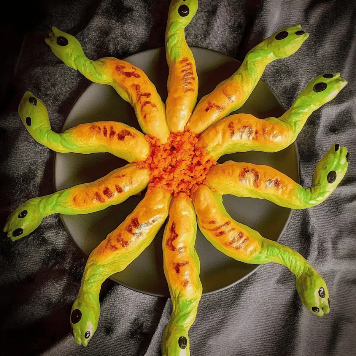 Crispy Snake Breadsticks: Spooky Fun for Halloween Parties