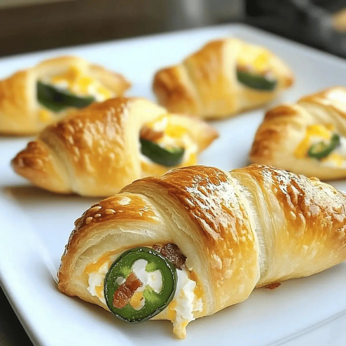 Jalapeno Popper Crescent Rolls