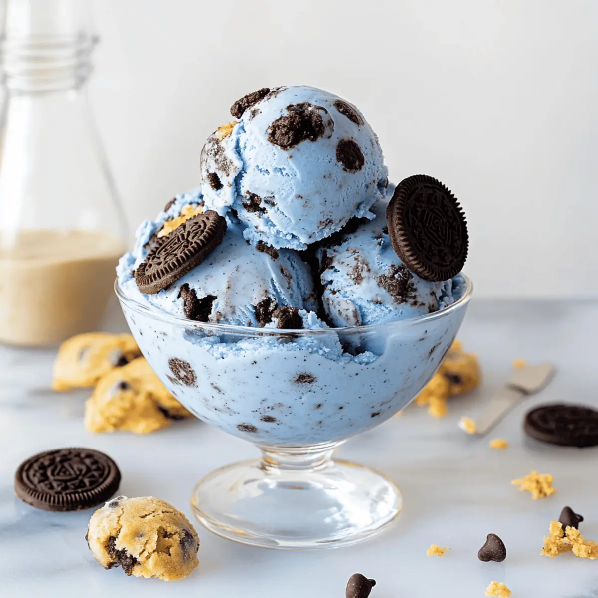 Vegan Cookie Monster Ice Cream: A Fun Dairy-Free Treat