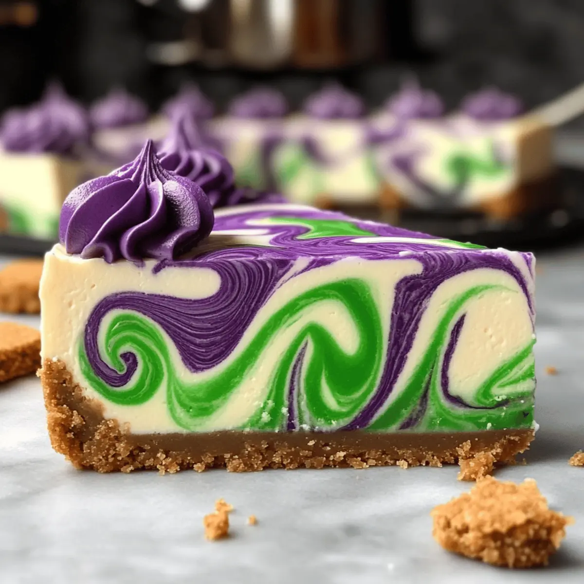 Magical Polyjuice Potion Swirl Cheesecake You Must Try Today
