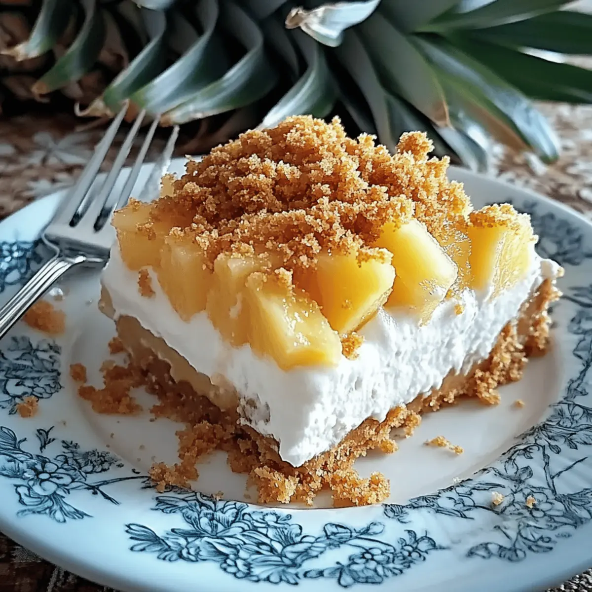 Pineapple Dream Dessert: Your No-Bake Tropical Escape