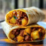 Bold & Flavorful Chorizo Potato Breakfast Burritos
