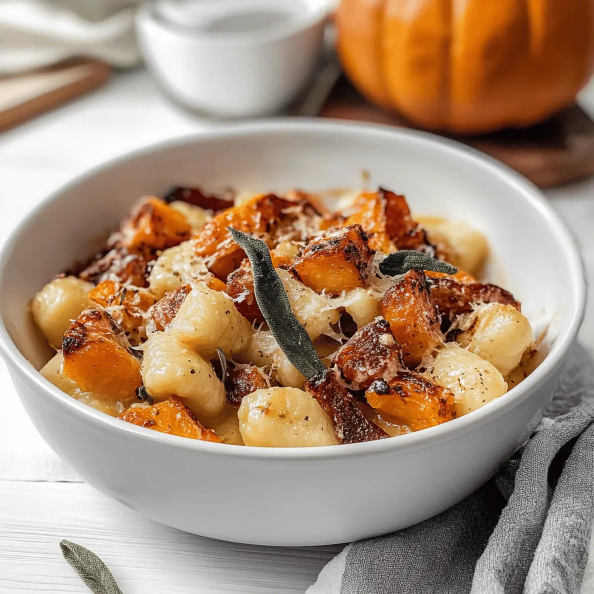 Air Fryer Pumpkin Gnocchi Bake sbgum1