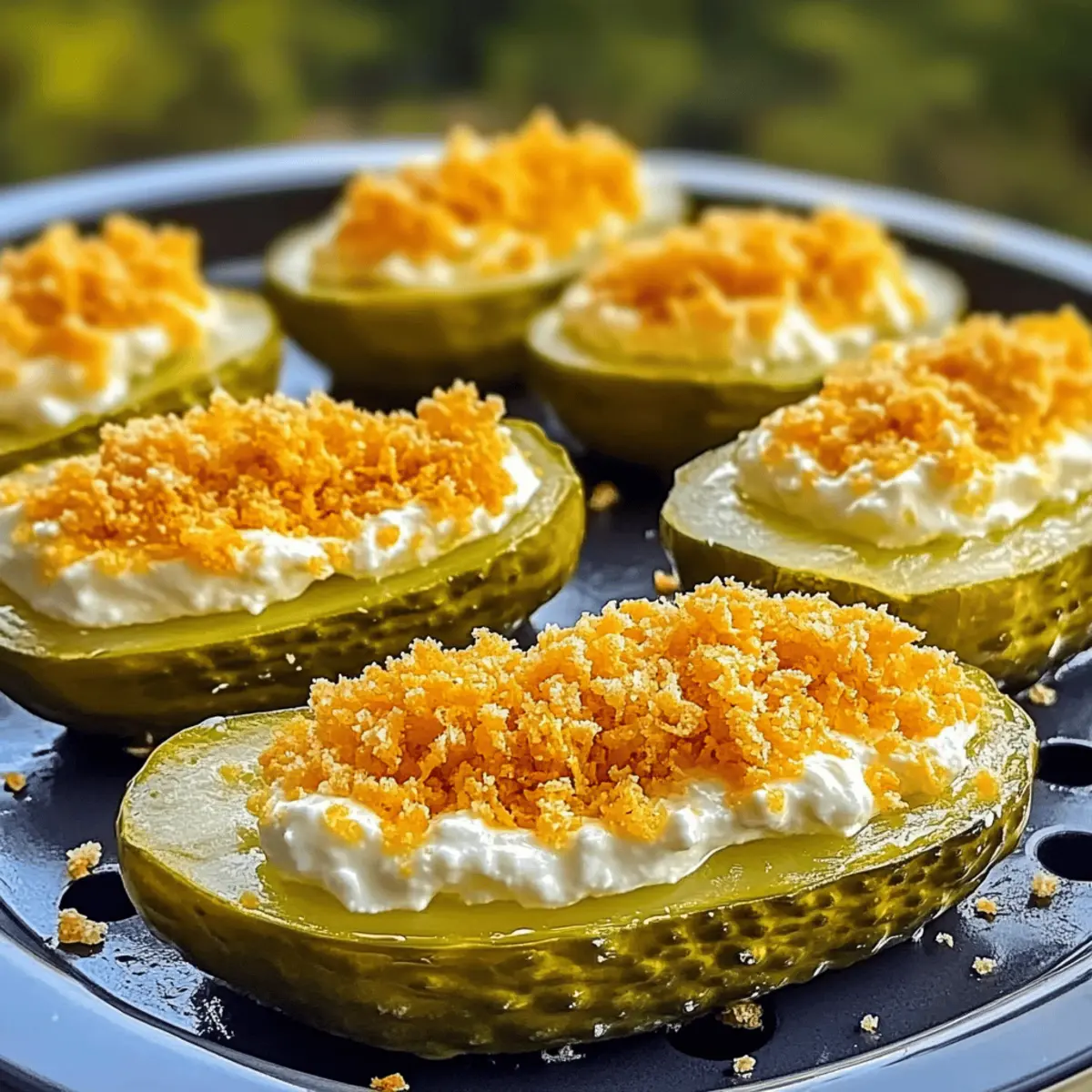 Air Fryer Stuffed Pickles q81kf4