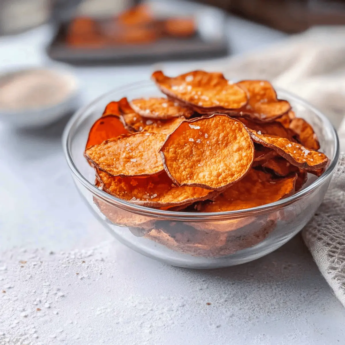 Air Fryer Sweet Potato Chips jiyegg