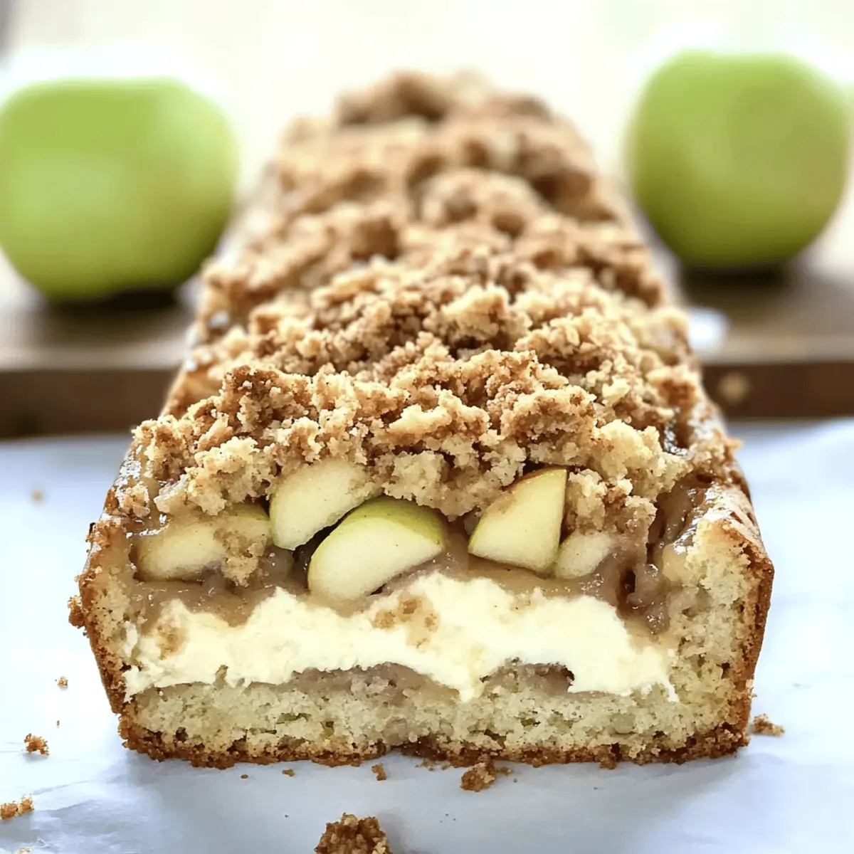 Apple Crisp Cheesecake Bread t6vy40