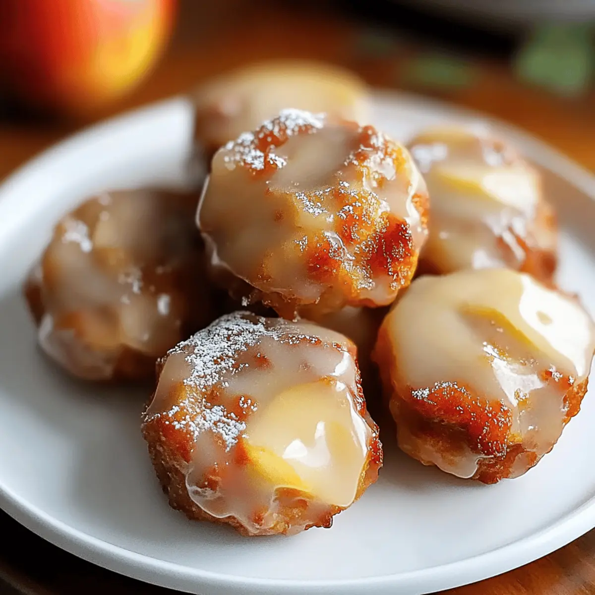 Decadent Apple Fritter Bites You Can’t Resist