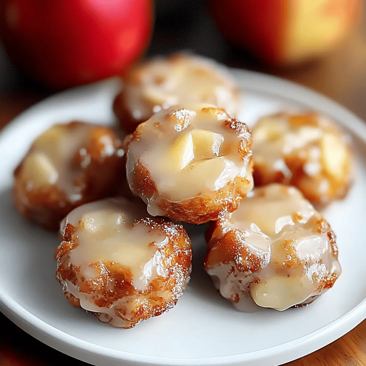 Apple Fritter Bites fkpcih
