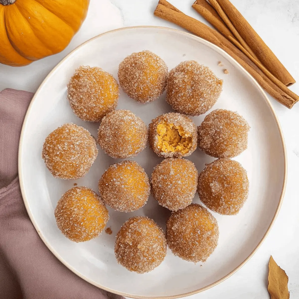 Bisquick Pumpkin Donut Holes iym9f7