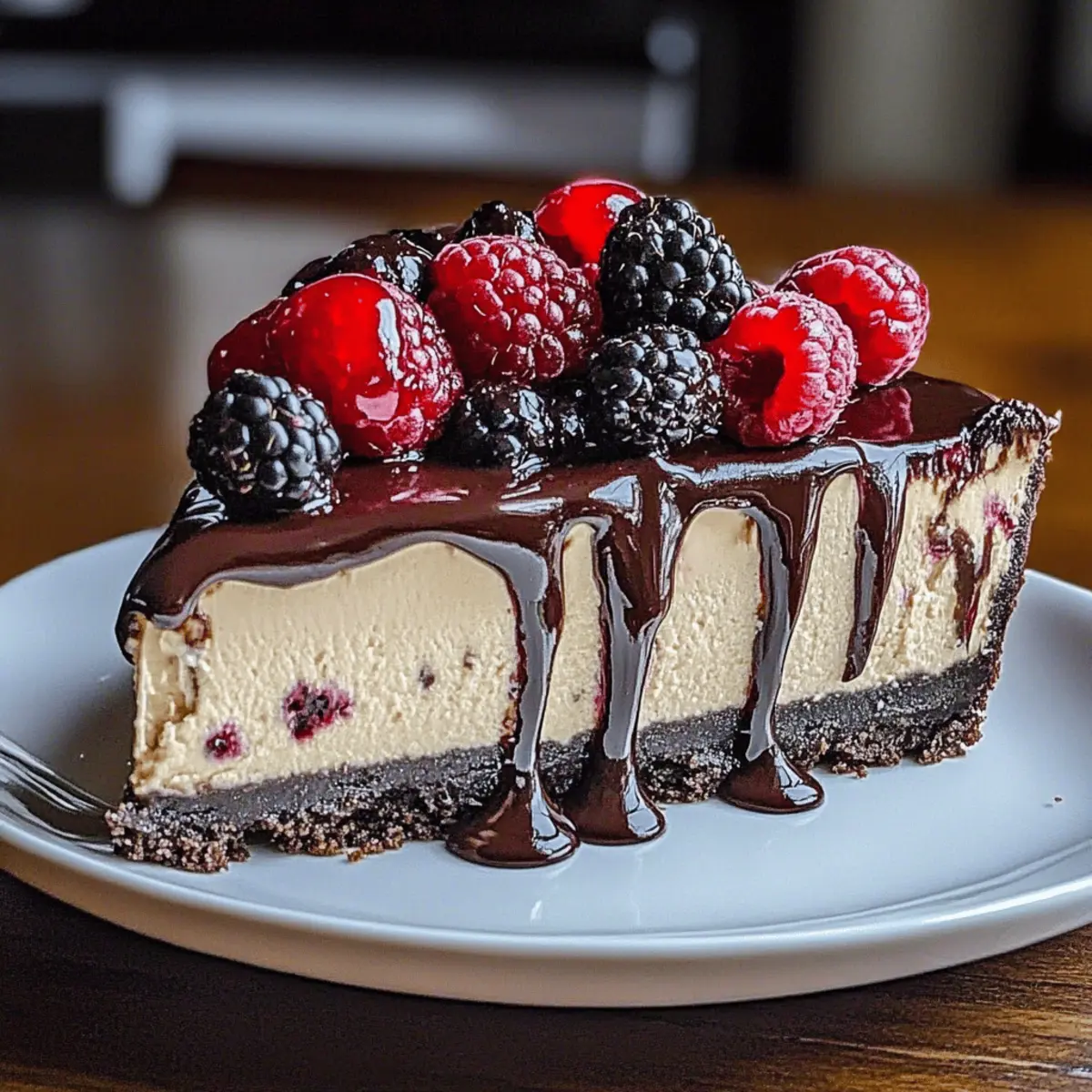 Black Forest Berry Cheesecake kudhs4