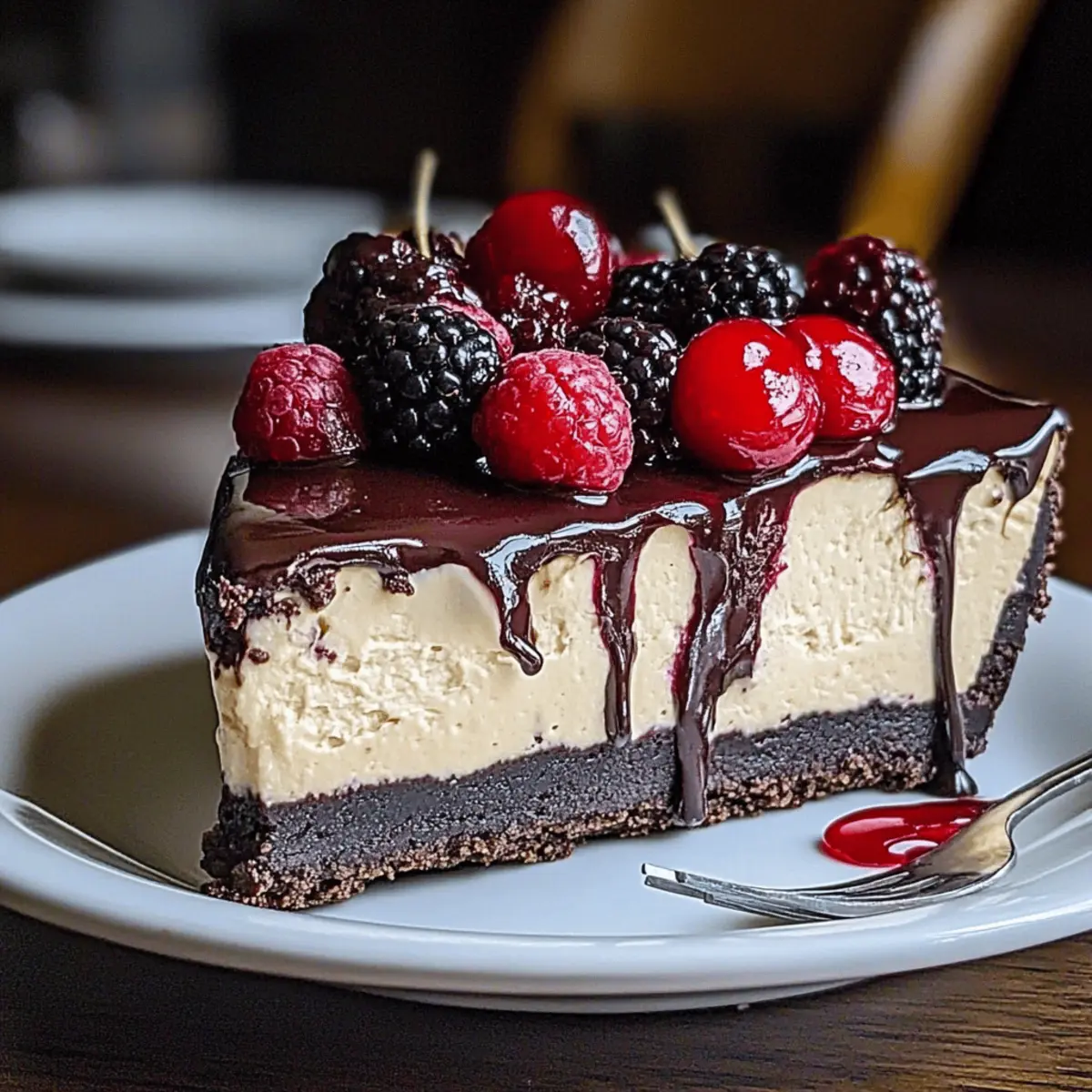 Black Forest Berry Cheesecake p7peg8
