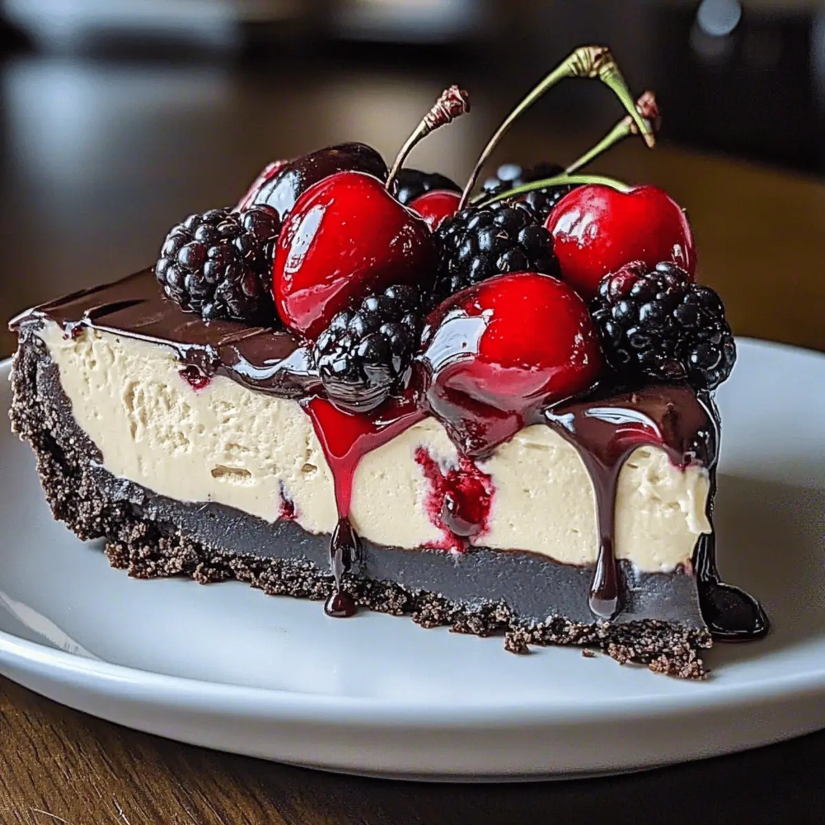 Black Forest Berry Cheesecake t5myk7