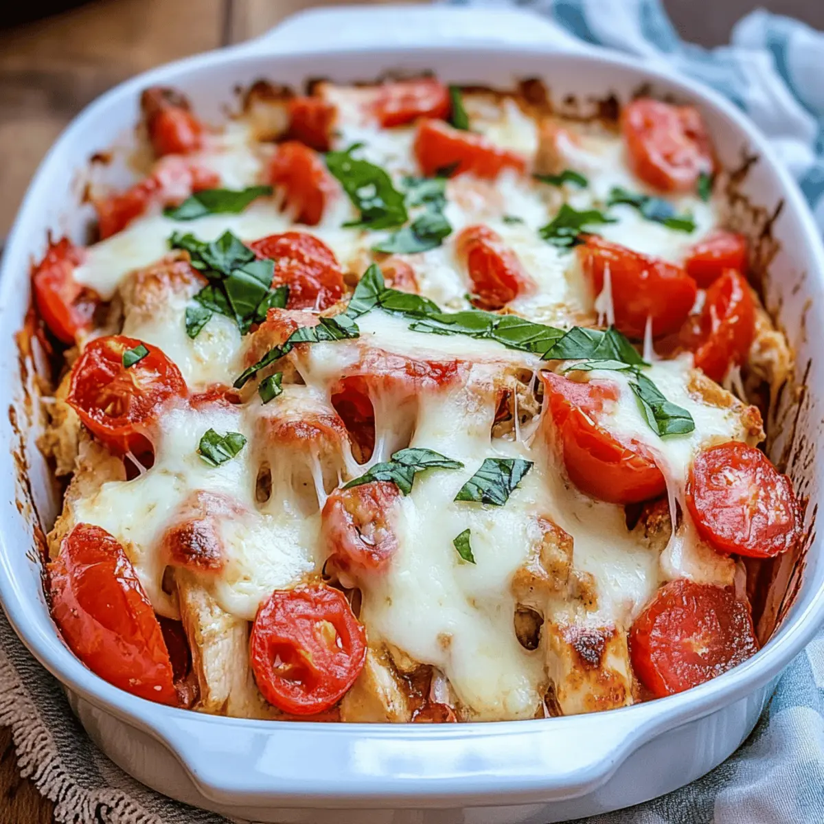 Bruschetta Chicken Casserole p4nspd