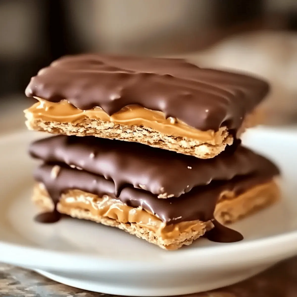 Delicious Buckeye Graham Crackers: A No-Bake Delight