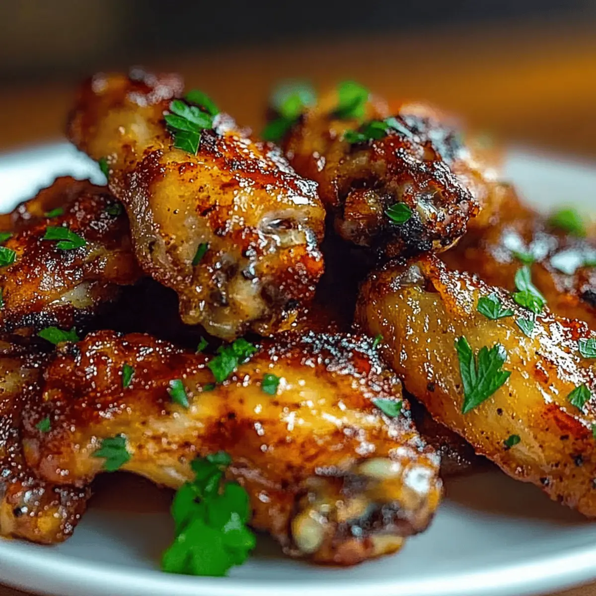 Cajun Garlic Chicken Wings ck2lfo