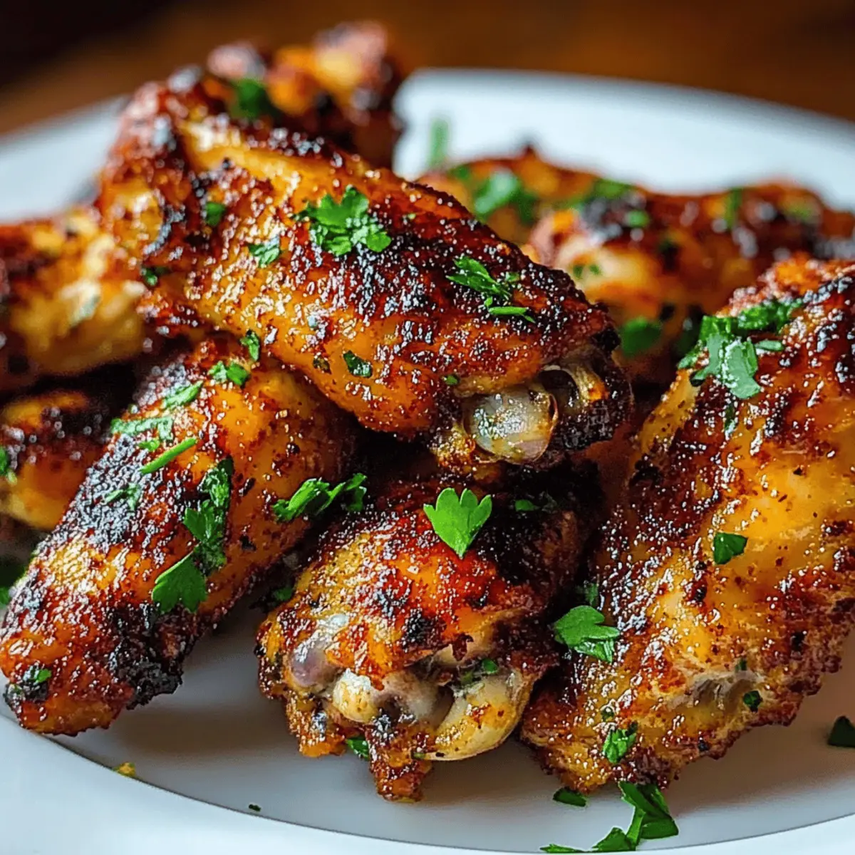 Cajun Garlic Chicken Wings rh7fz4