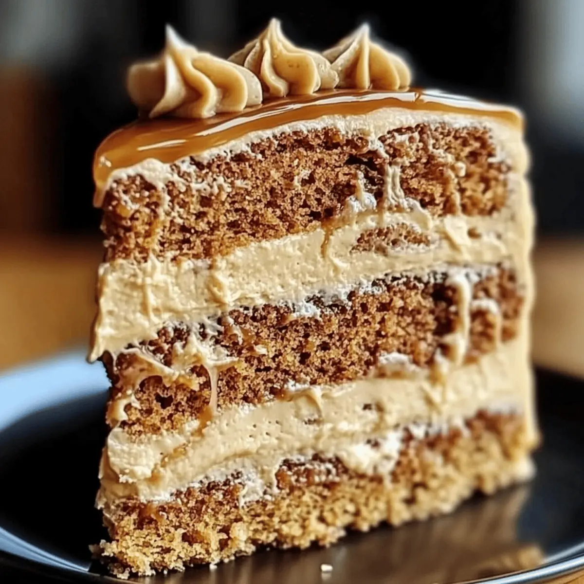 Decadent Caramel Coffee Buttercream Cake for Your Sweet Cravings