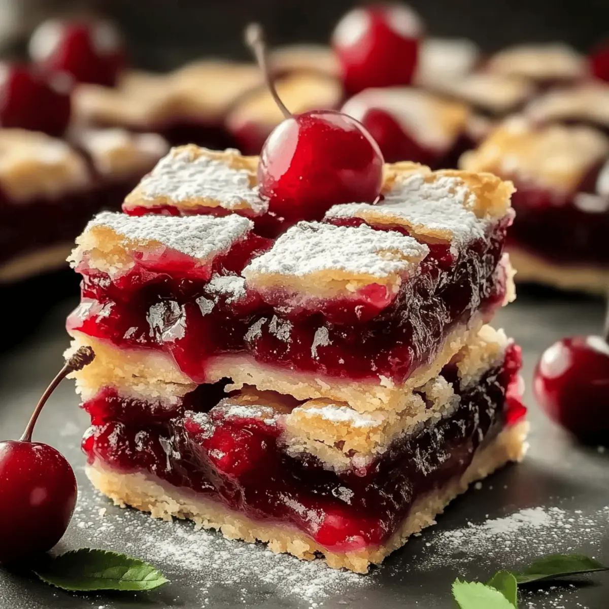 Cherry Pie Bars rny29g