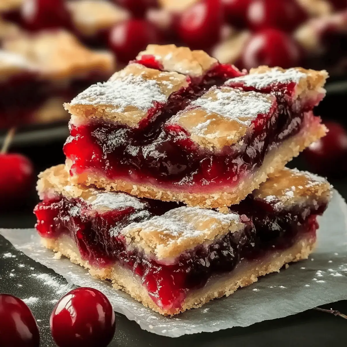 Irresistibly Easy Cherry Pie Bars for a Sweet Treat