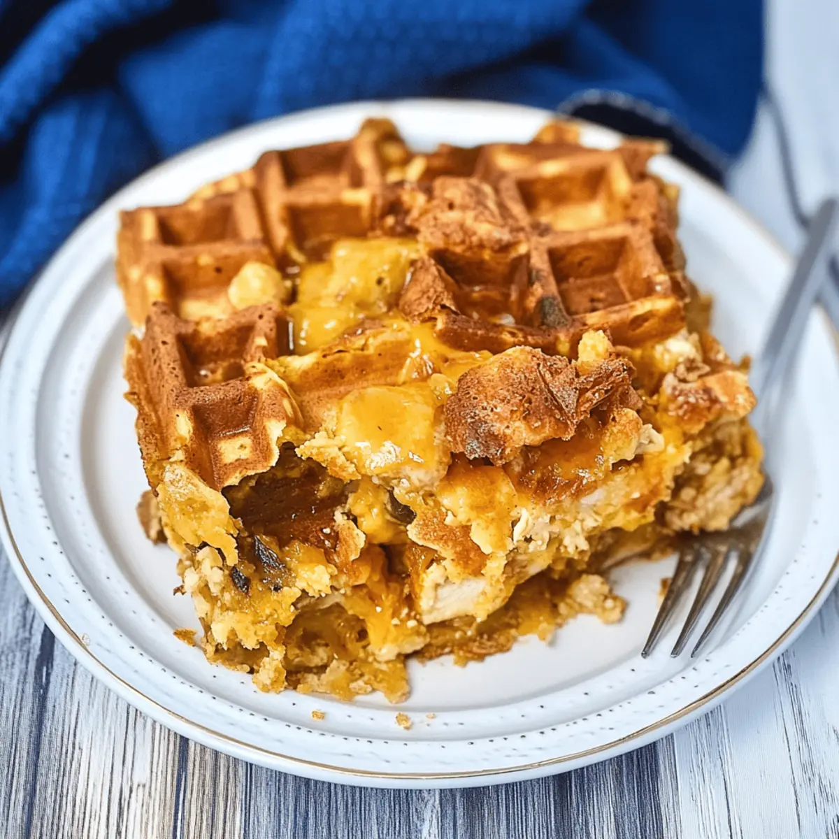 Chicken And Waffles Casserole adud4j