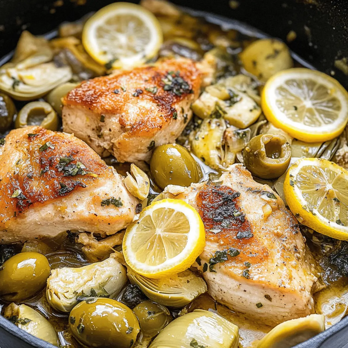 Chicken Artichoke Skillet dsangw