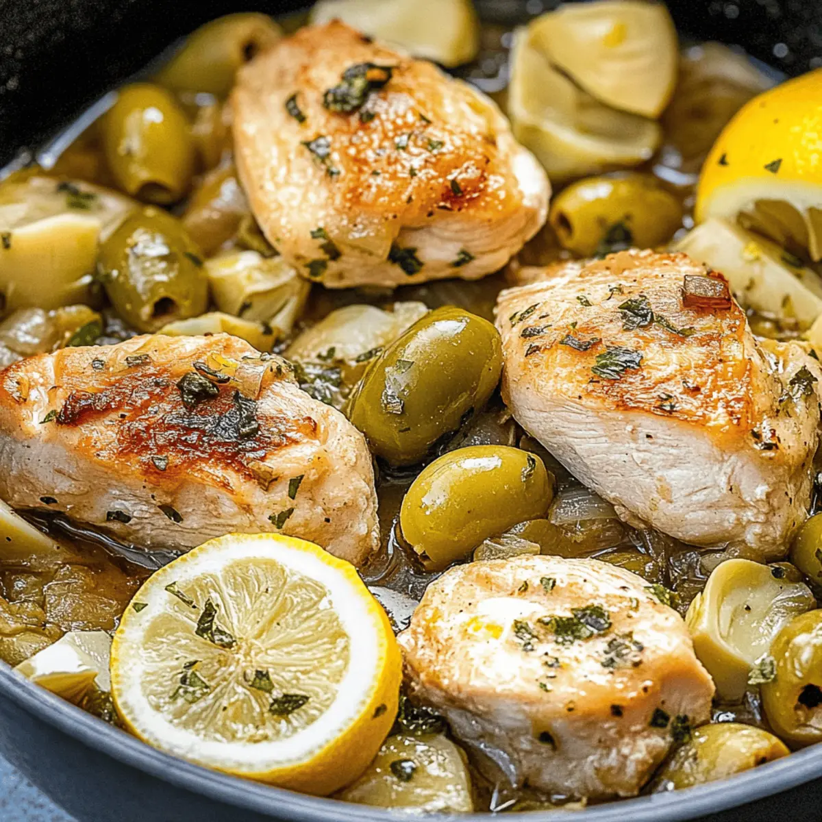 Chicken Artichoke Skillet wuf4lg