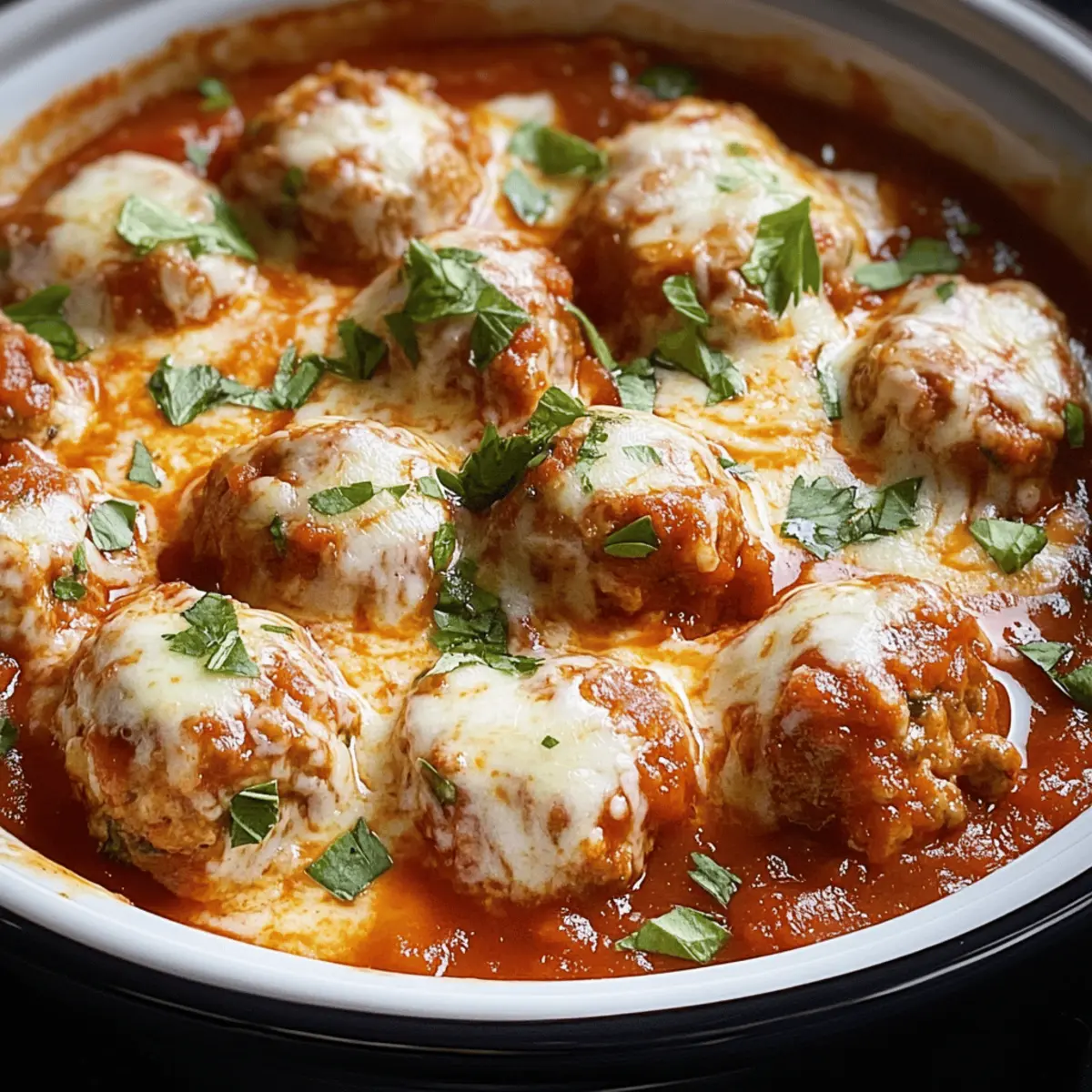 Chicken Parm Meatballs bfqpos
