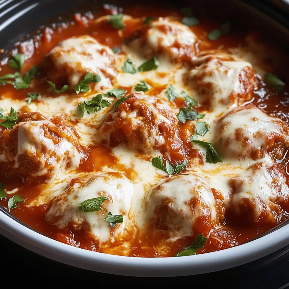 Chicken Parm Meatballs: Juicy Comfort Food Ready in a Snap