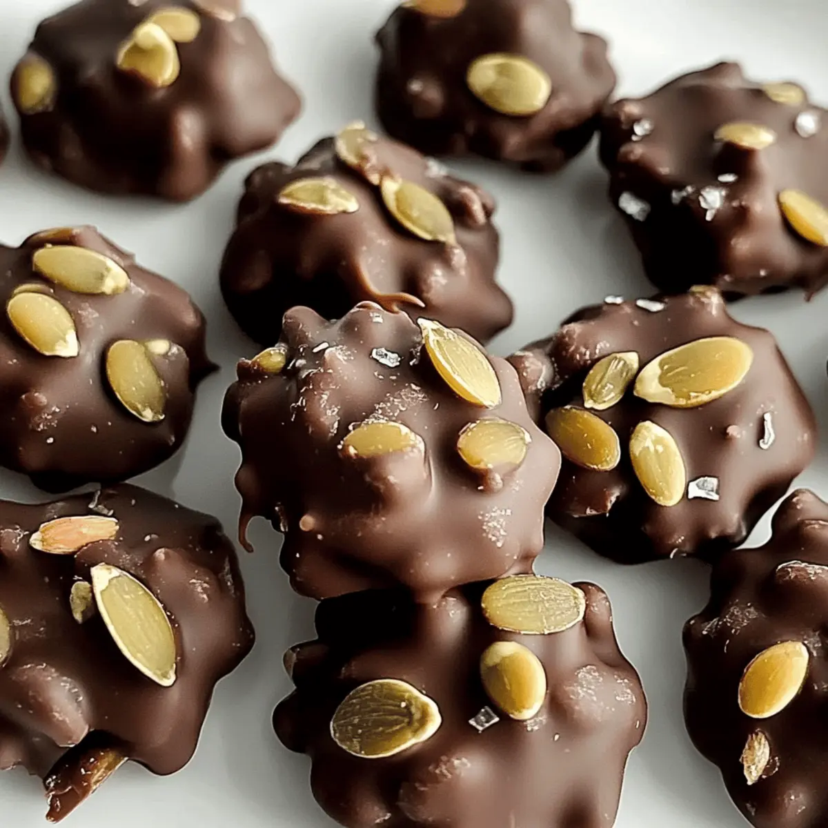 Chocolate Covered Pumpkin Seeds lo6ghe