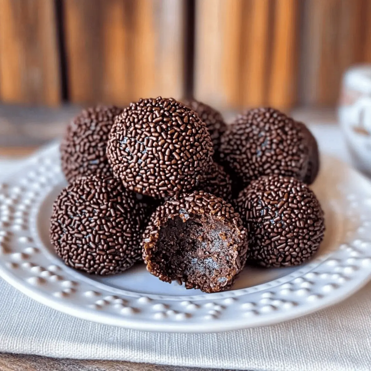 Chocolate Rum Balls bthd8l