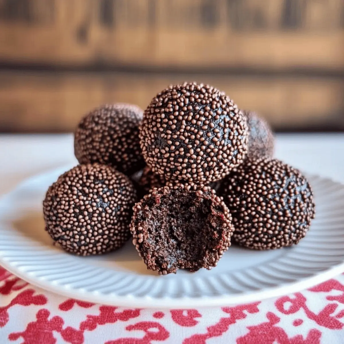 Irresistible Chocolate Rum Balls: Nut-Free Holiday Bliss