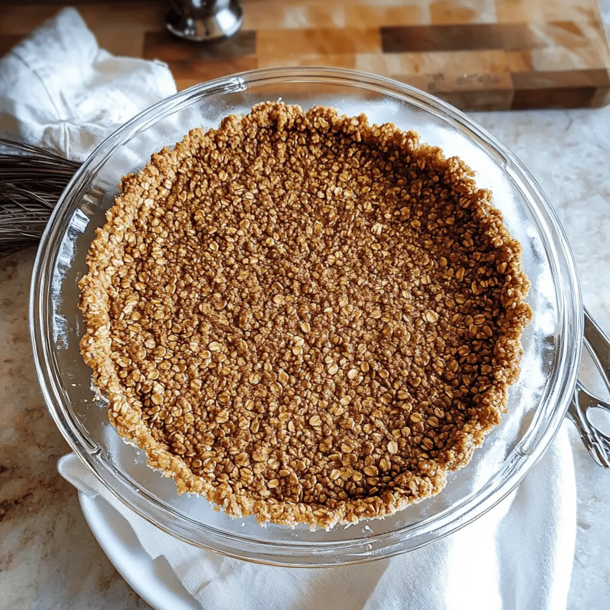 Irresistible Cookie-Inspired Oatmeal Pie Crust for Any Sweet Treat