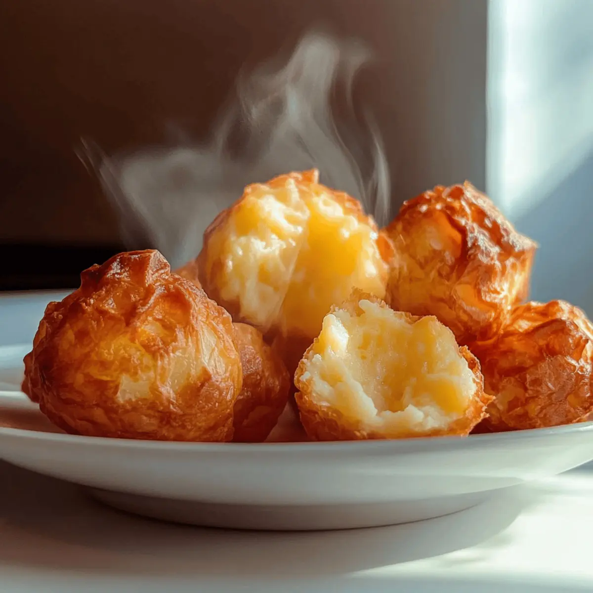 Crispy Mashed Potato Cheese Puffs for Flavorful Leftover Magic