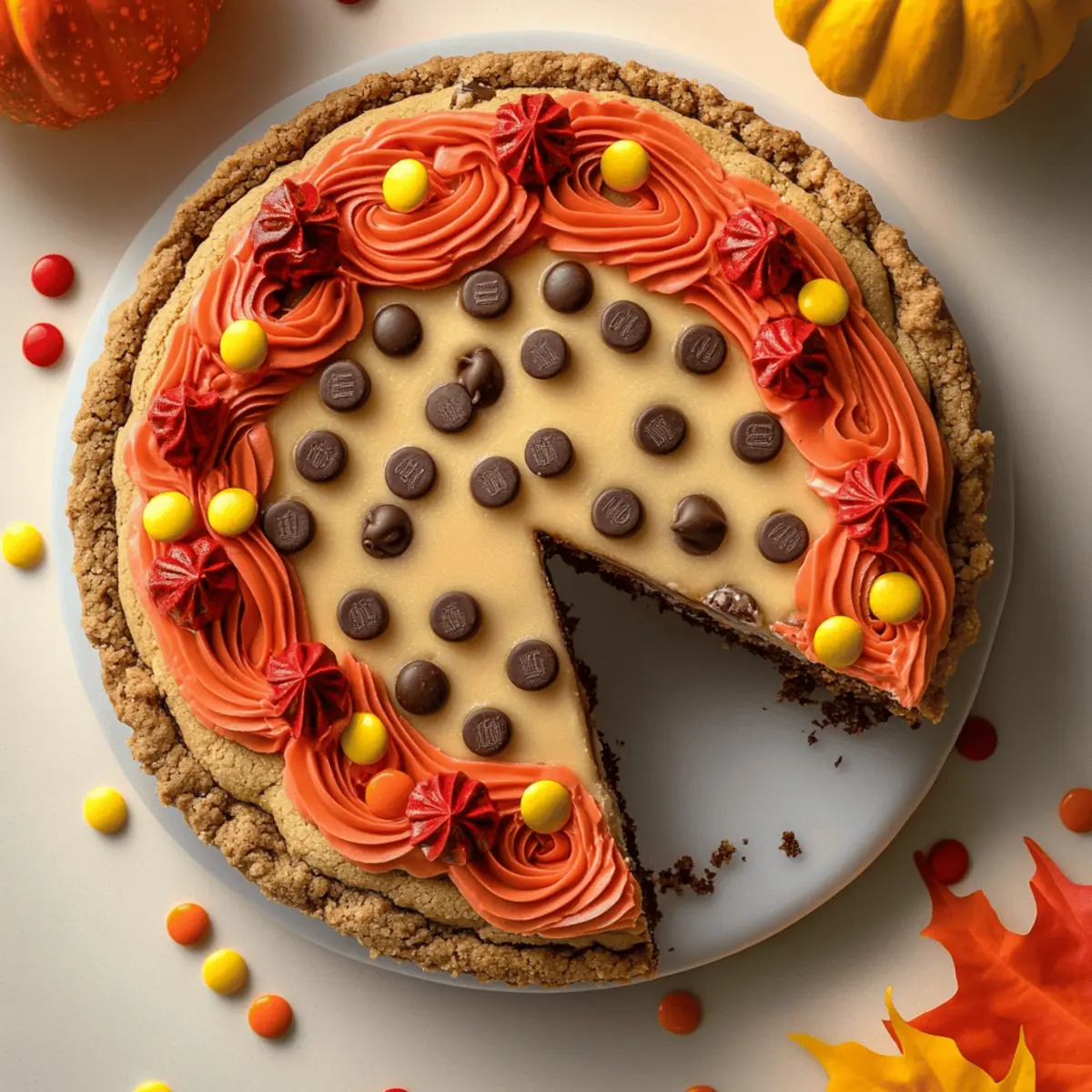 Fall Cookie Cake: Your Irresistibly Chewy Autumn Delight