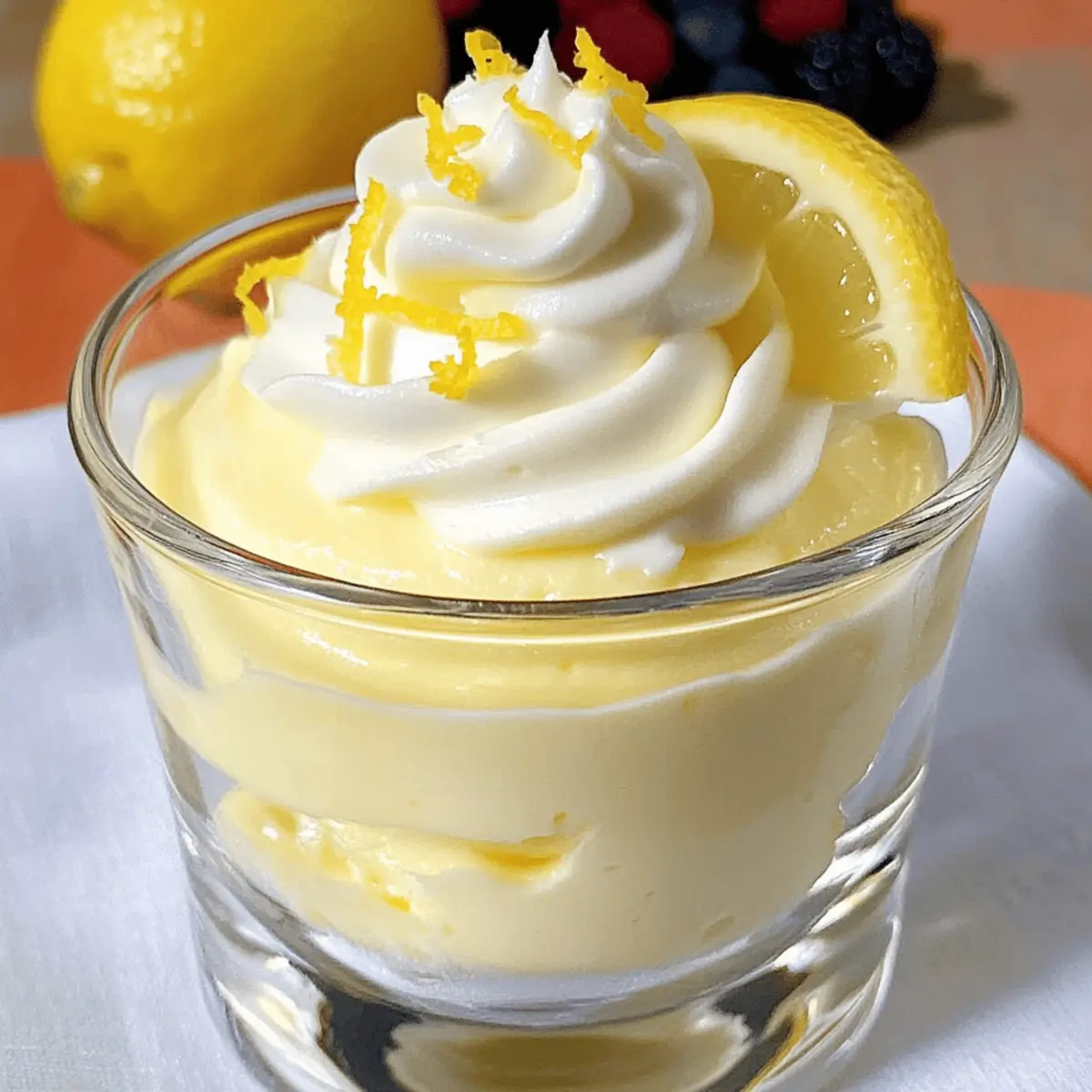 Fresh Lemon Mousse kcwjbw