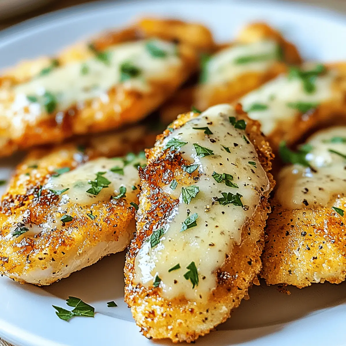Garlic Parmesan Chicken Tenders ffjyyn