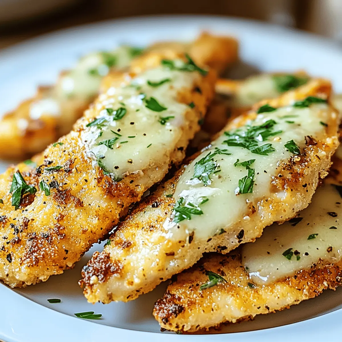 Garlic Parmesan Chicken Tenders – Crispy, Baked Bliss!