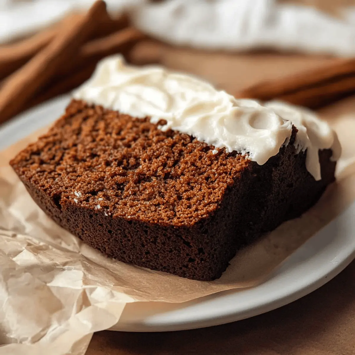 Irresistibly Moist Gingerbread Loaf Perfect for Holidays