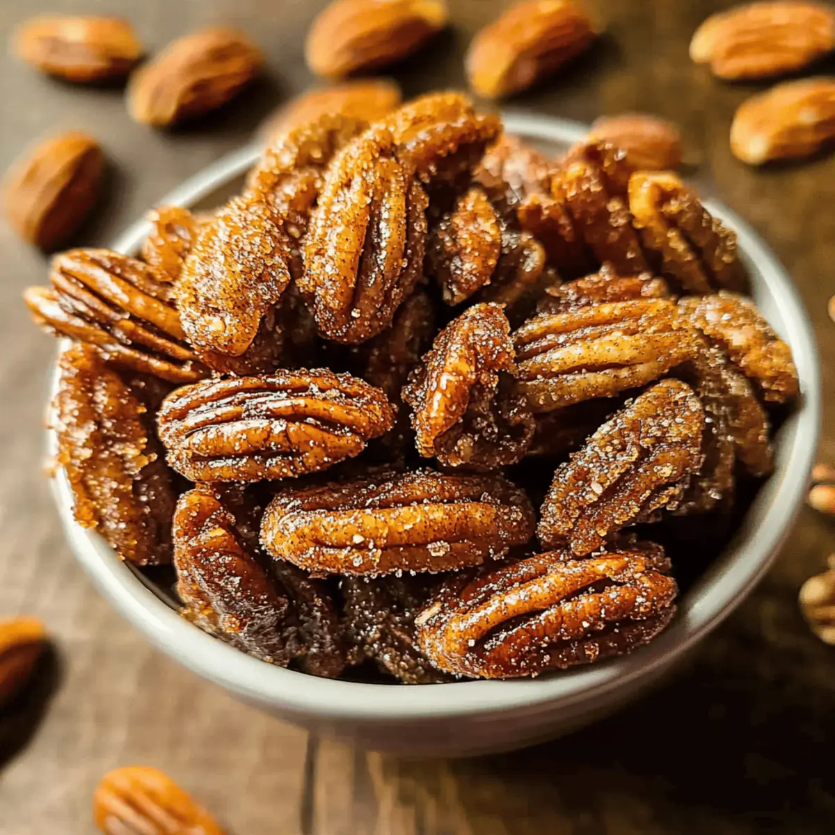 Gingersnap Pecans: Sweet, Crunchy Spiced Holiday Treats