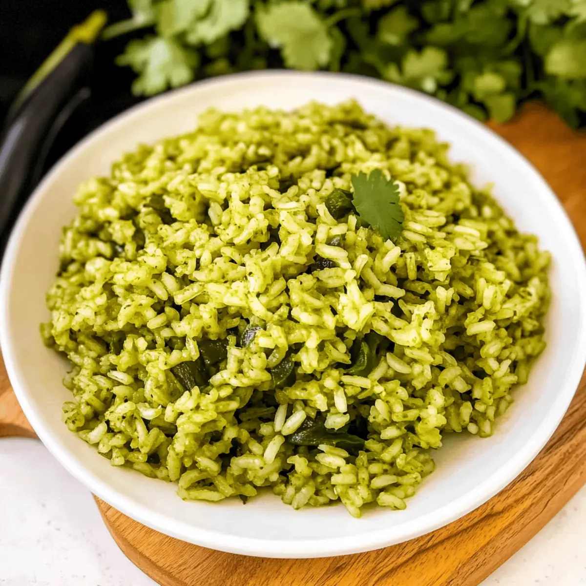 Savor the Flavorful Green Poblano Rice for Easy Tex-Mex Bliss