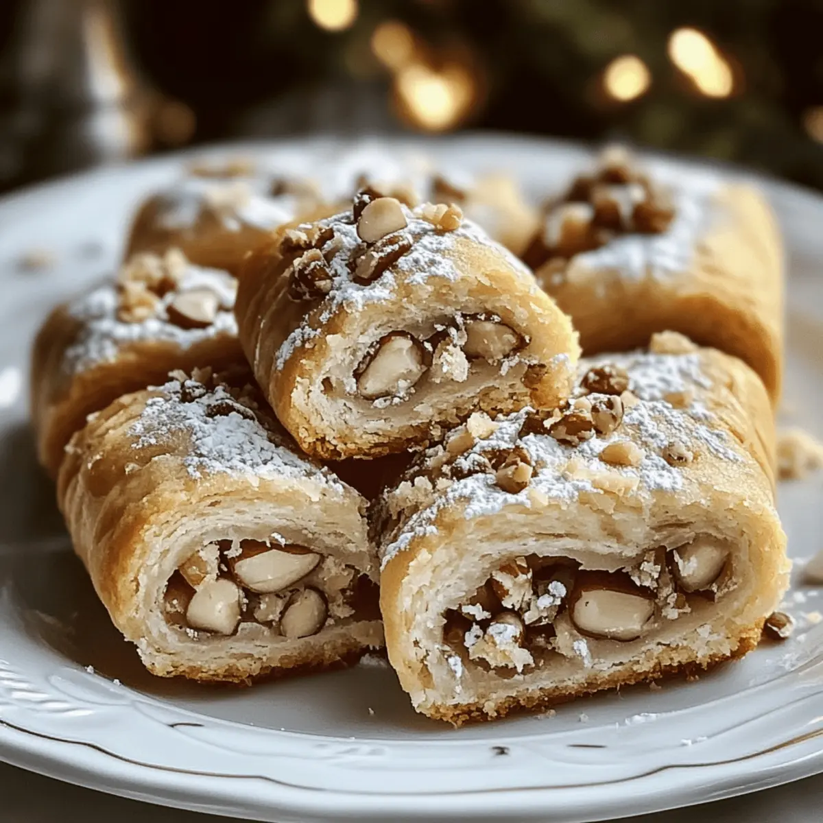 Italian Nut Roll Cookies ekmtia